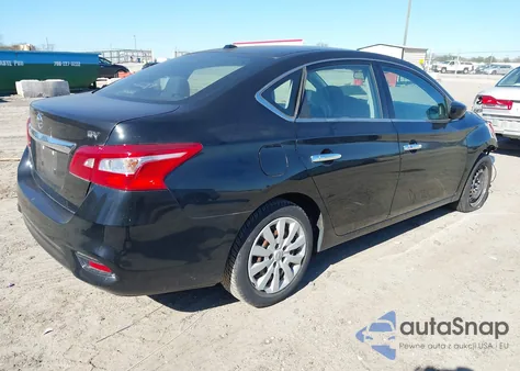 2017 Nissan Sentra Sv из США, поврежденный, VIN 3N1AB7AP3HY355137